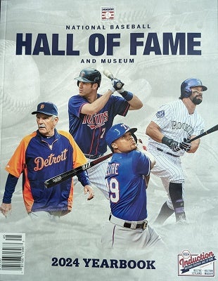 Cover of 2024 Hall of Fame Yearbook
