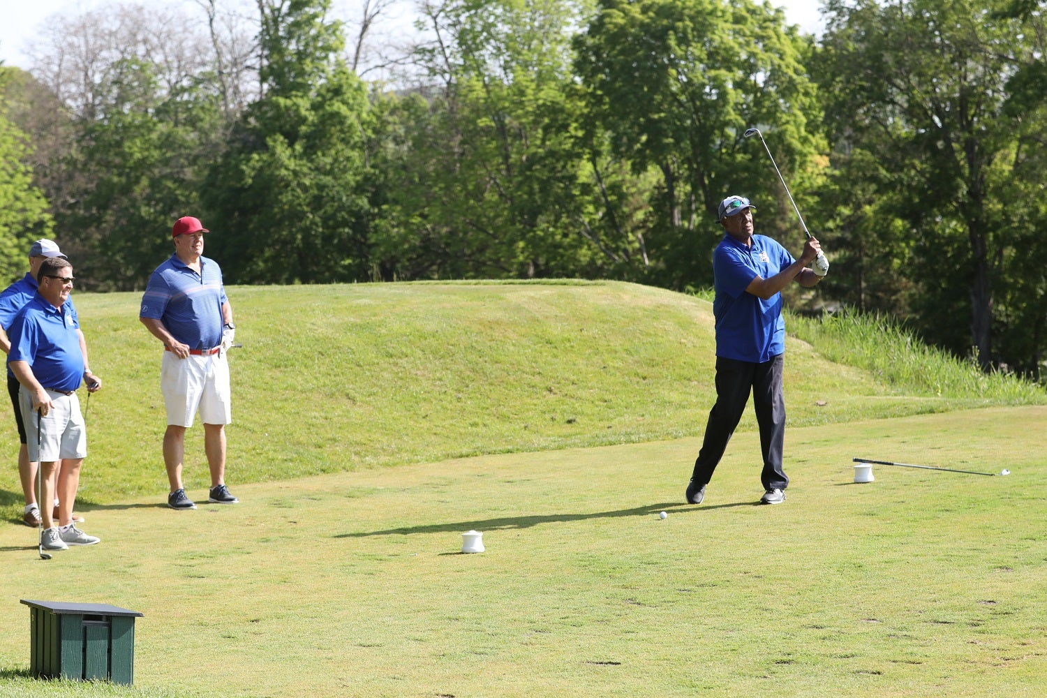 Fergie Jenkins golfing