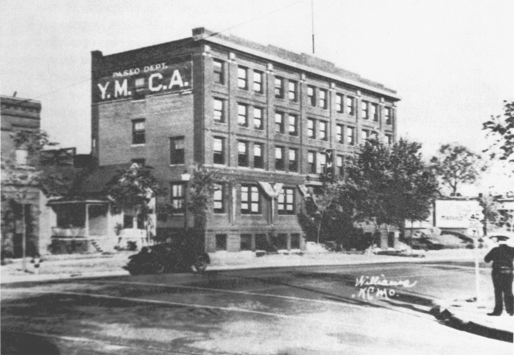 YMCA building in 1920 where Rube Foster established the Negro National League